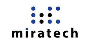 Logo of Miratech company. Link to the Miratech website.