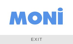 Logo of Moni company. Link to the Moni website.