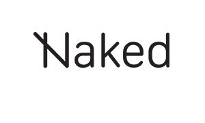 Logo of Naked company. Link to the Naked website.