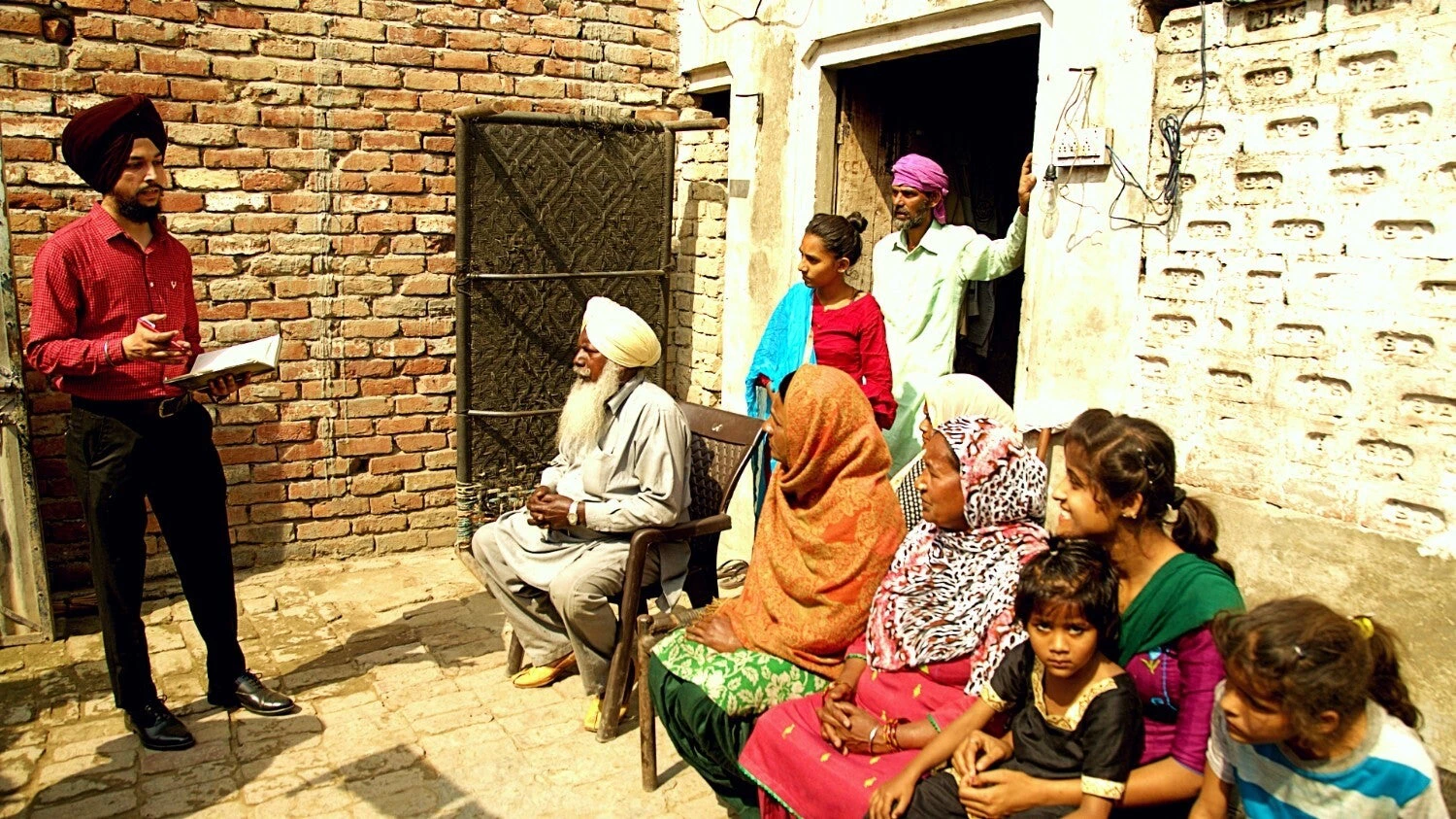 Navjot Singh, Community Mobilizer in Punjab.   