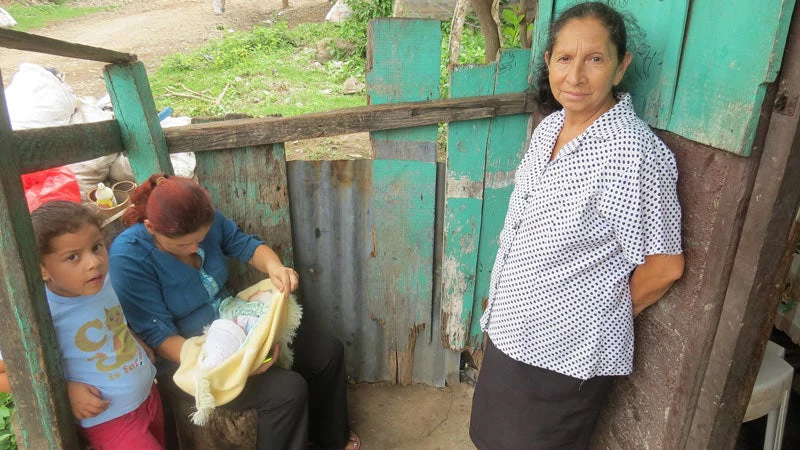 Familia en Nicaragua © Banco Mundial