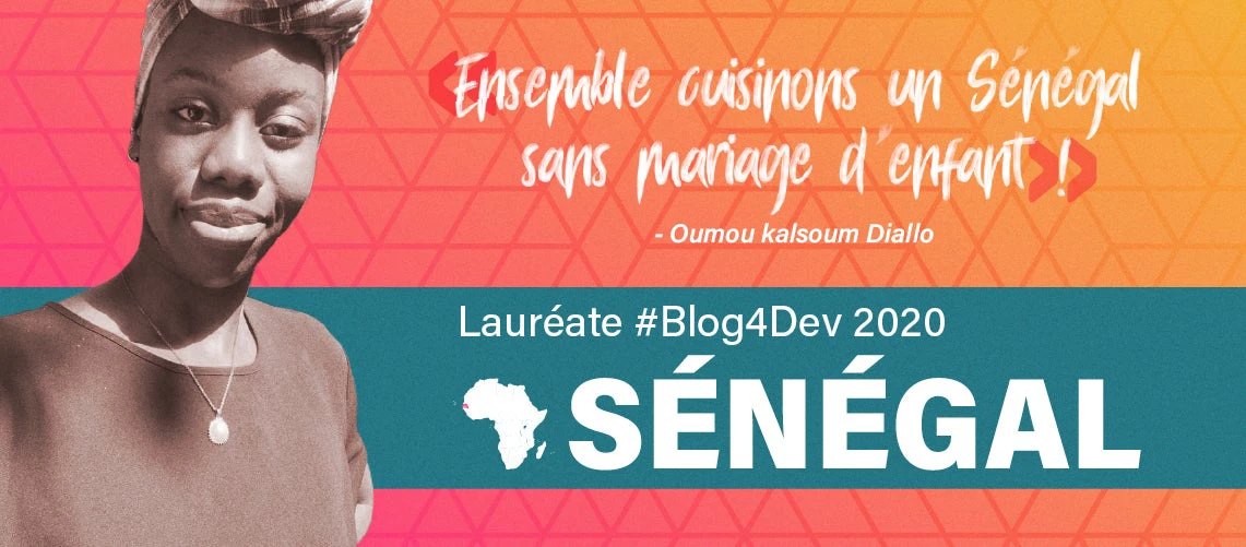 Oumou kalsoum Diallo, lauréate du concours Blog4Dev au Sénégal 
