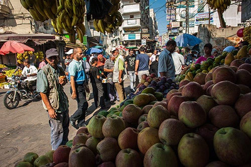 A market in Palestine - Arne Hoel | World Bank