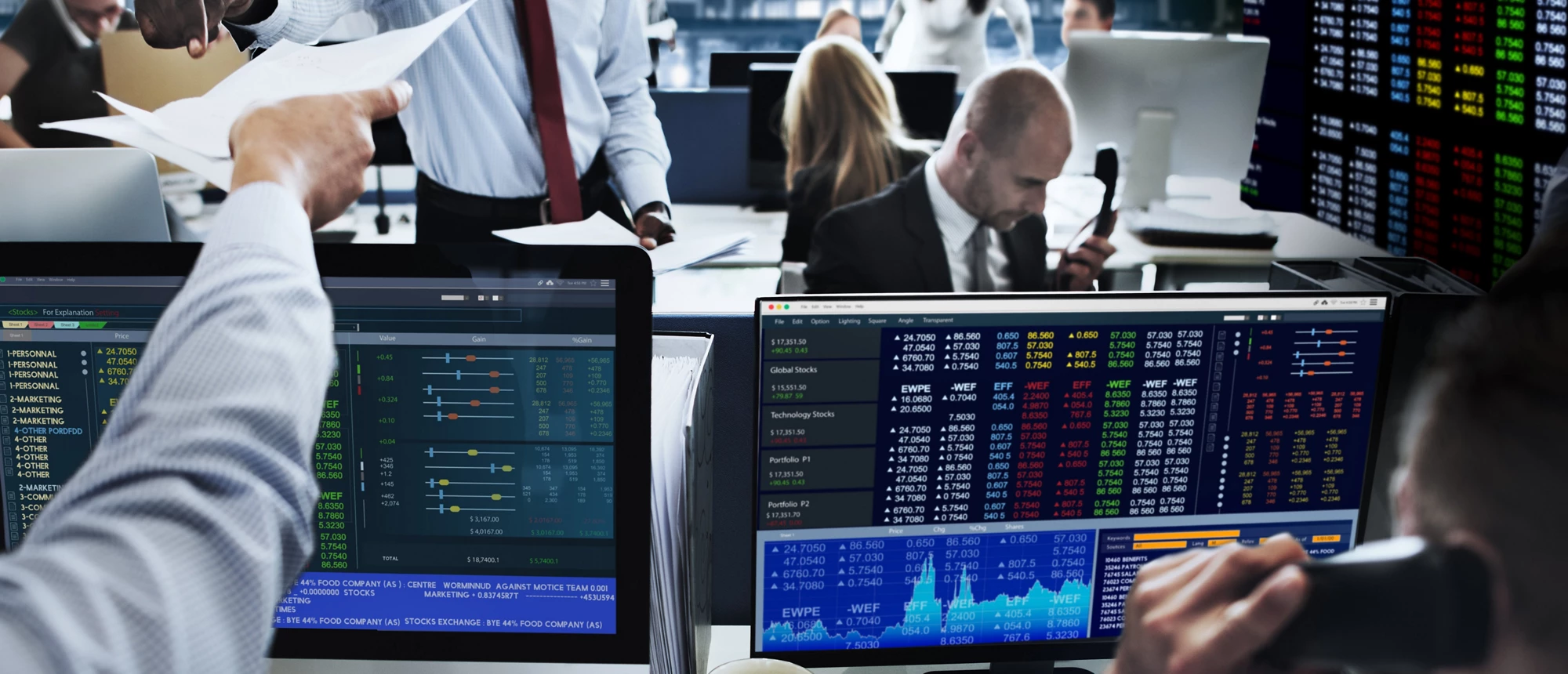 Finance Stock Exchange Concept. ©Shutterstock.
