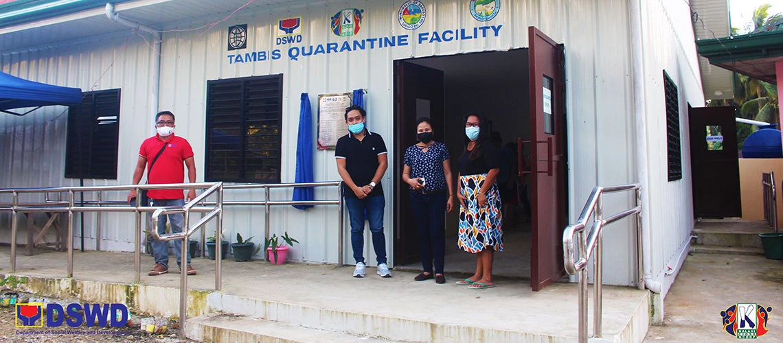 COVID response building in Barobo, Philippines