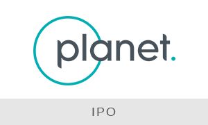 Logo of Planet company. Link to the Planet website.
