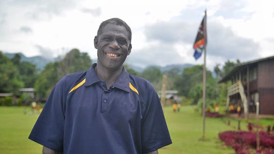 Aravira Primary School Chairman, Henry Topowa says the school was determined to bring READ PNG books to the school, no matter how challenging the journey to bring them in.