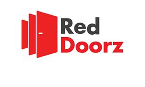 Logo of Reddoorz company. Link to the Reddoorz website.