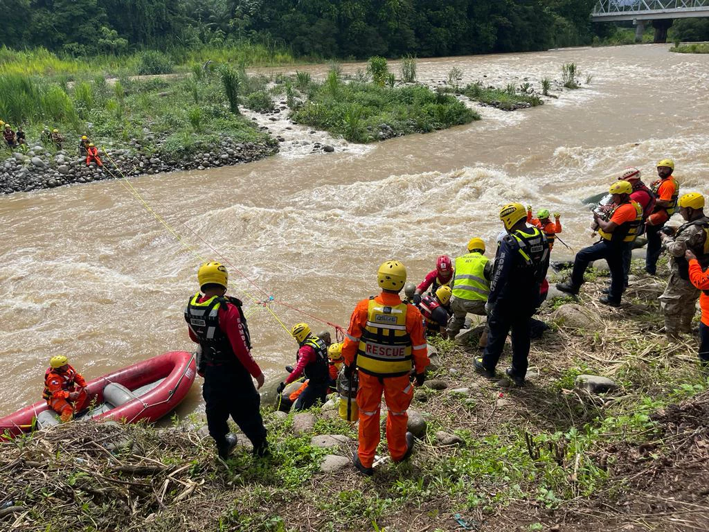 Water rescue drill in Chiriqui, Panama. Source: CEPREDENAC