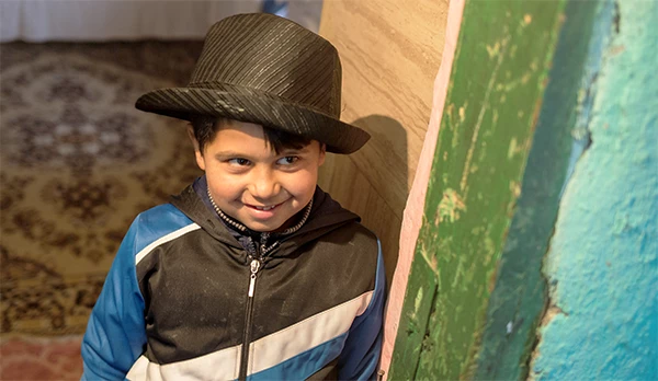 Roma child, Romania. Photo by Jutta Benzenberg