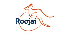 Logo of Roojai company. Link to the Roojai website.
