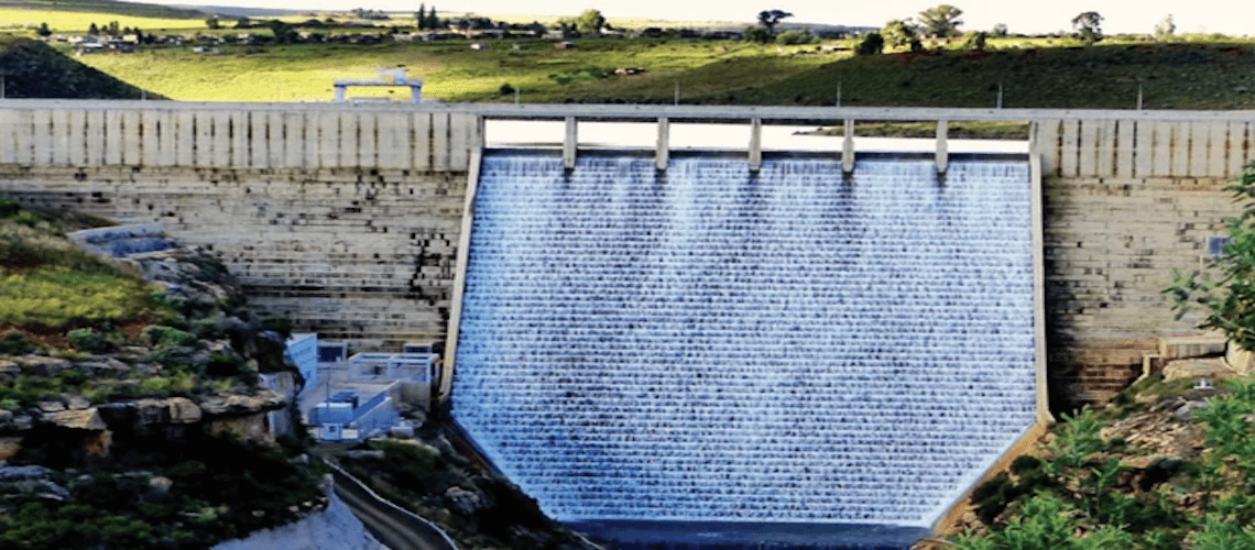 Metolong water supply dam (Lesotho). © Marcus Wishart/World Bank.