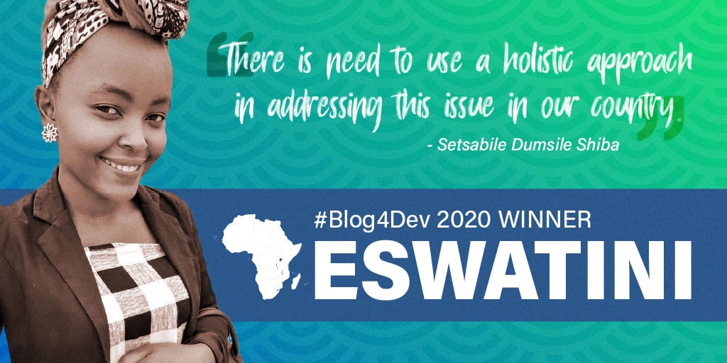 Setsabile Dumsile Shiba, Blog4Dev Eswatini winner