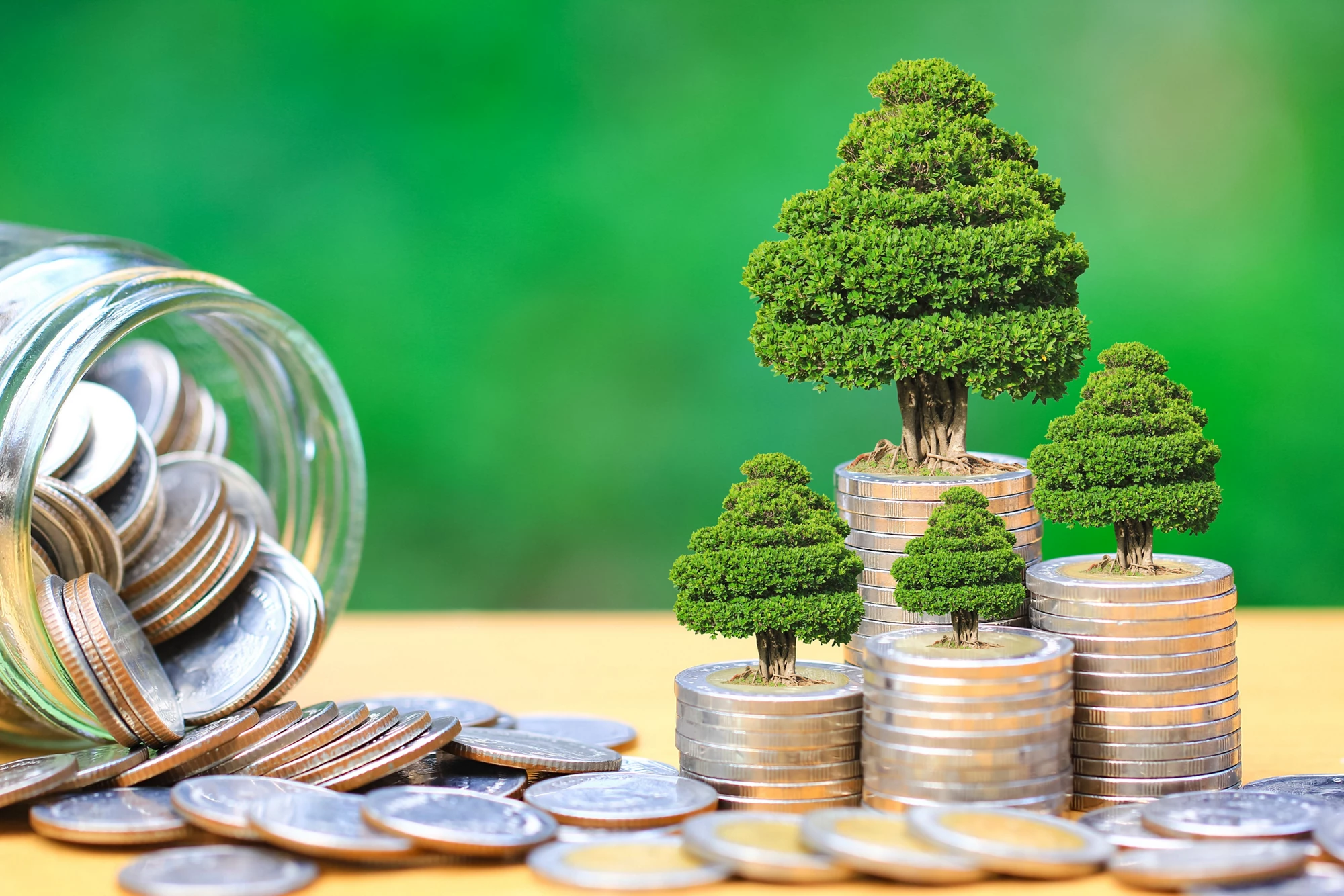 Inversiones verdes y negocio | Crédito de la foto: Monthira, Shutterstock