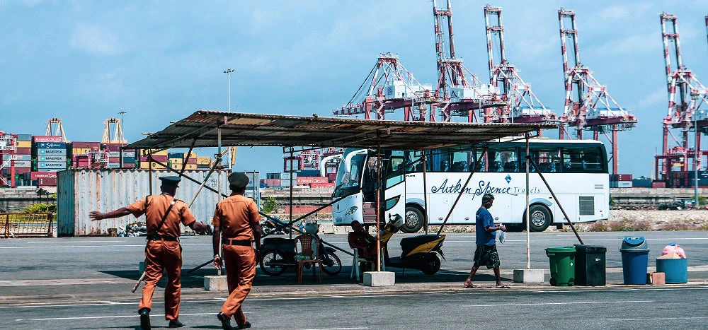 Busy port at Colombo, Sri Lanka. Photo: Martina Pellecchia / Shutterstock.com