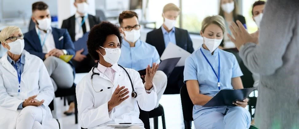 Effective knowledge-sharing during pandemic needs to be just in time and demand-driven. Photo: Shutterstock