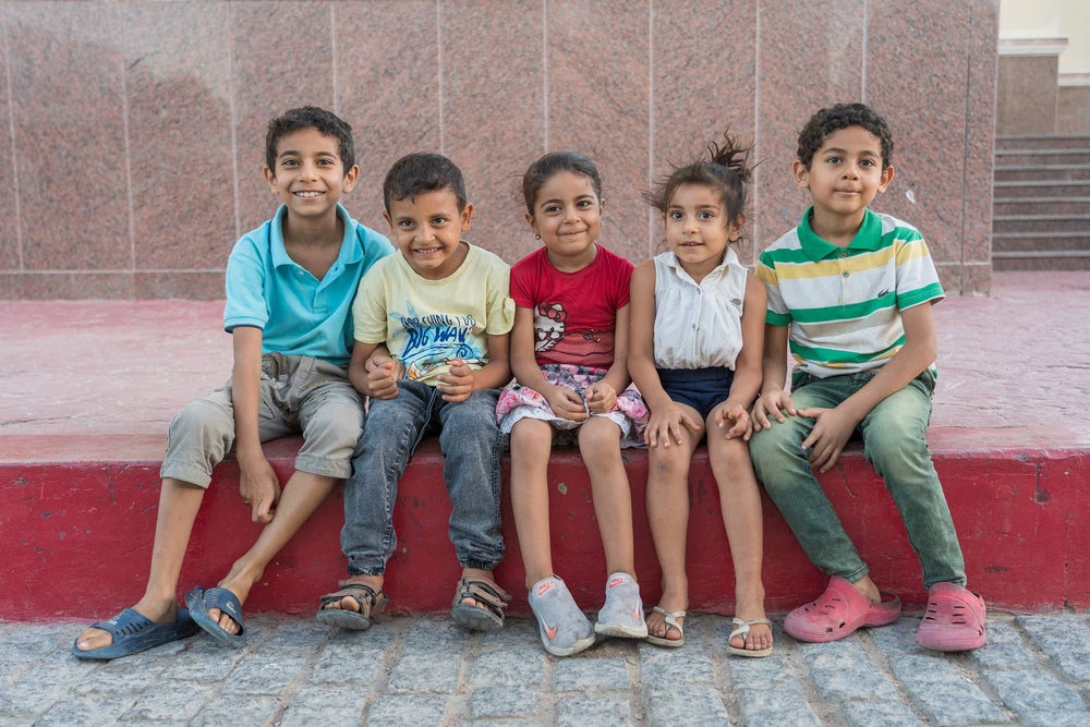 Children in Sharm El-Sheikh, Egypt. (Shutterstock.com/OlegD)