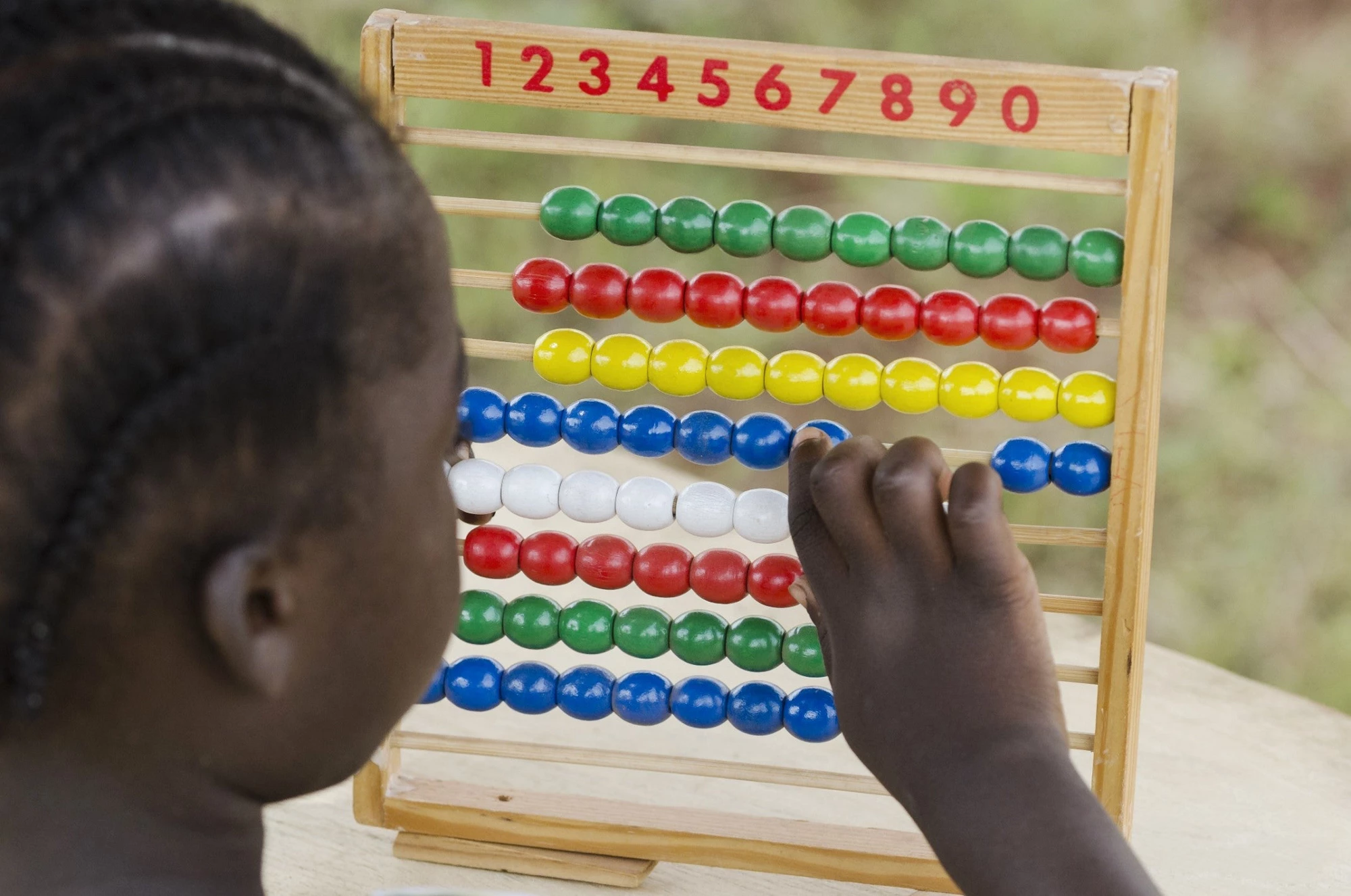 Learning to count. Photo: Shutterstock