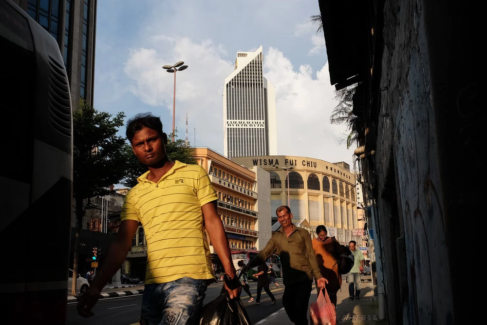 Migrants workers in Kuala Lumpur 