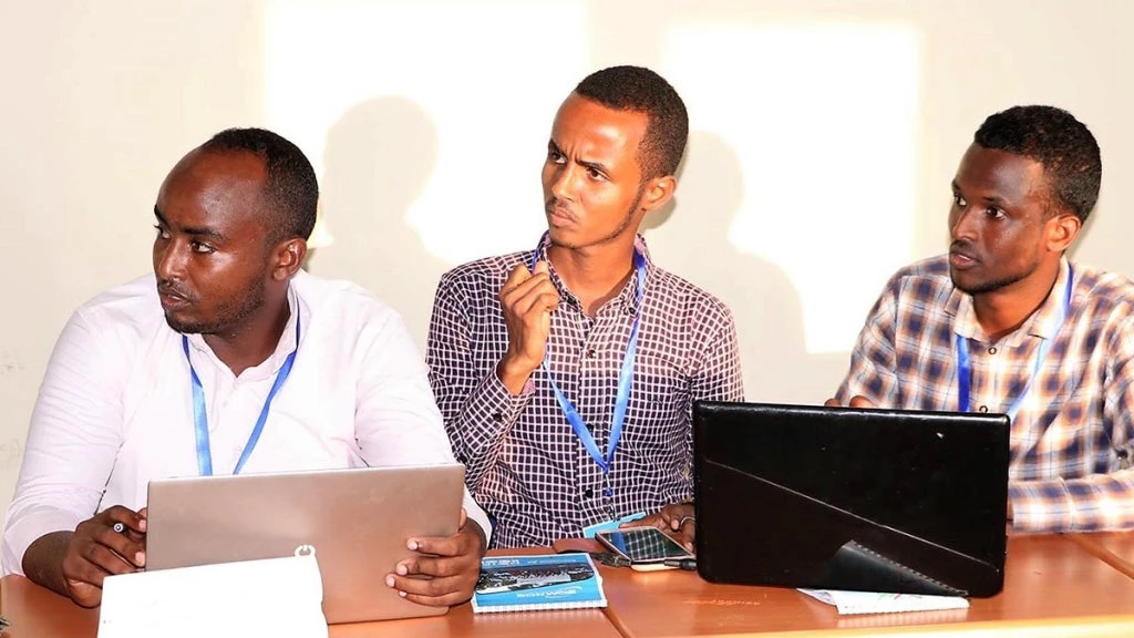 Somali students group. Photo: Somali Network Operators Group (SomNOG)
