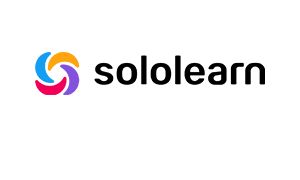 Logo of Sololearn company. Link to the Sololearn website.
