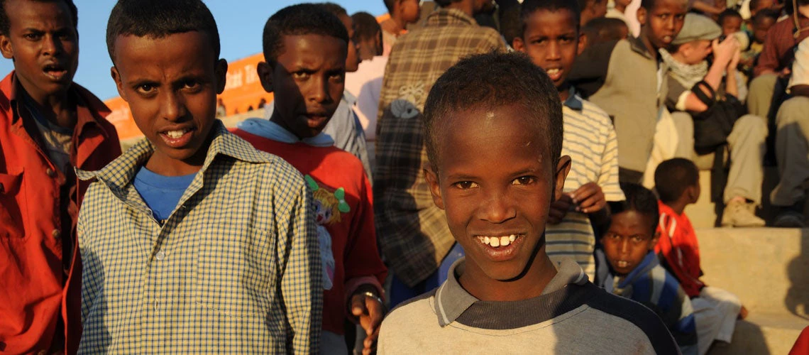 Boys on a street in Hargeisa, Somalia. Photo by Shutterstock