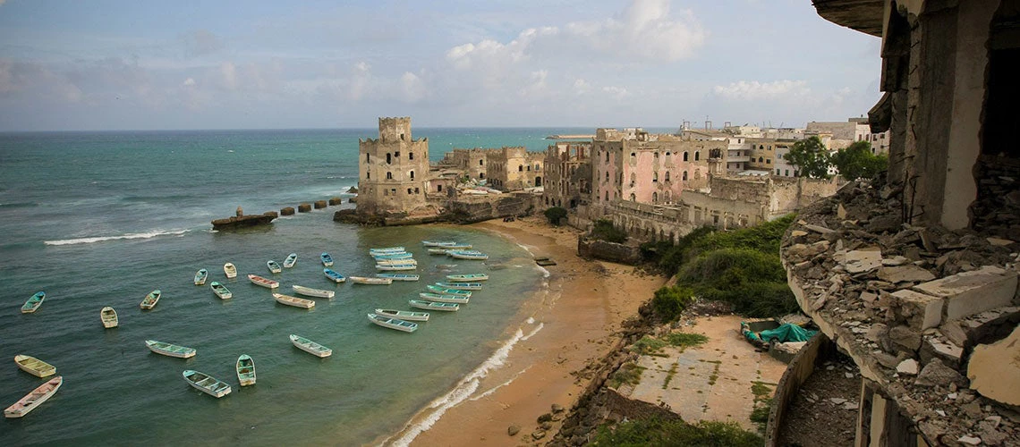 View of Mogadishu fishing harbour. AMISOM Public Information/FlickR