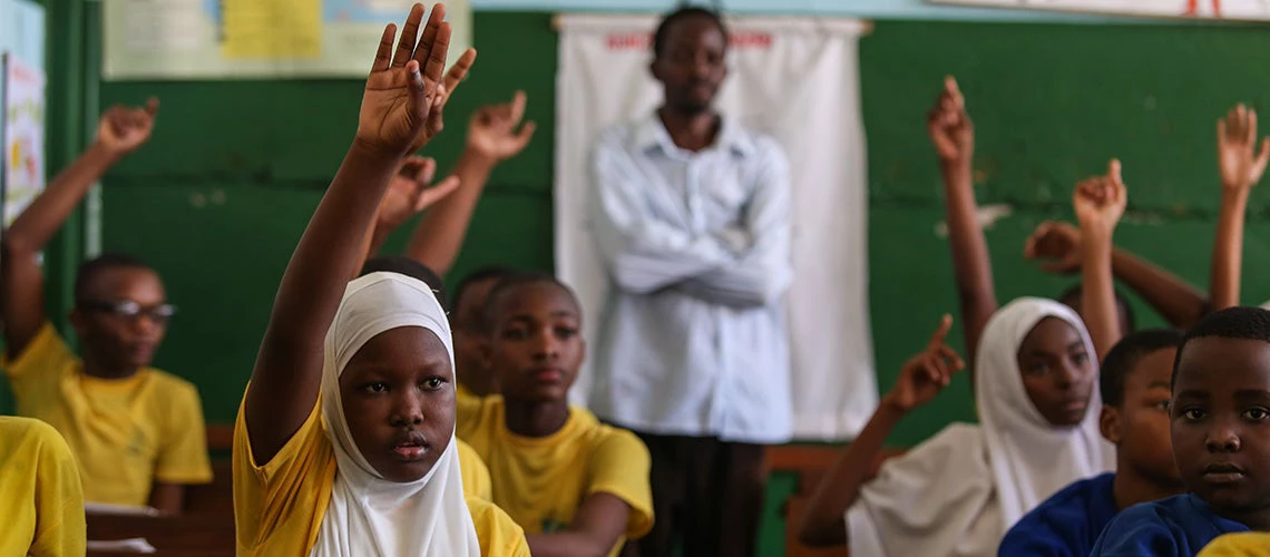 In Tanzania, 76 percent of the general population were literate in 2021, exhibiting a six-percentage point increase from 2015. © Sarah Farhat / World Bank