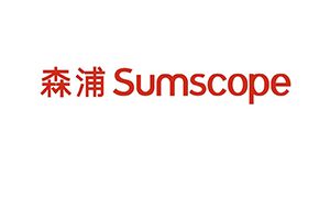 Logo of Sumscope company. Link to the Sumscope website.