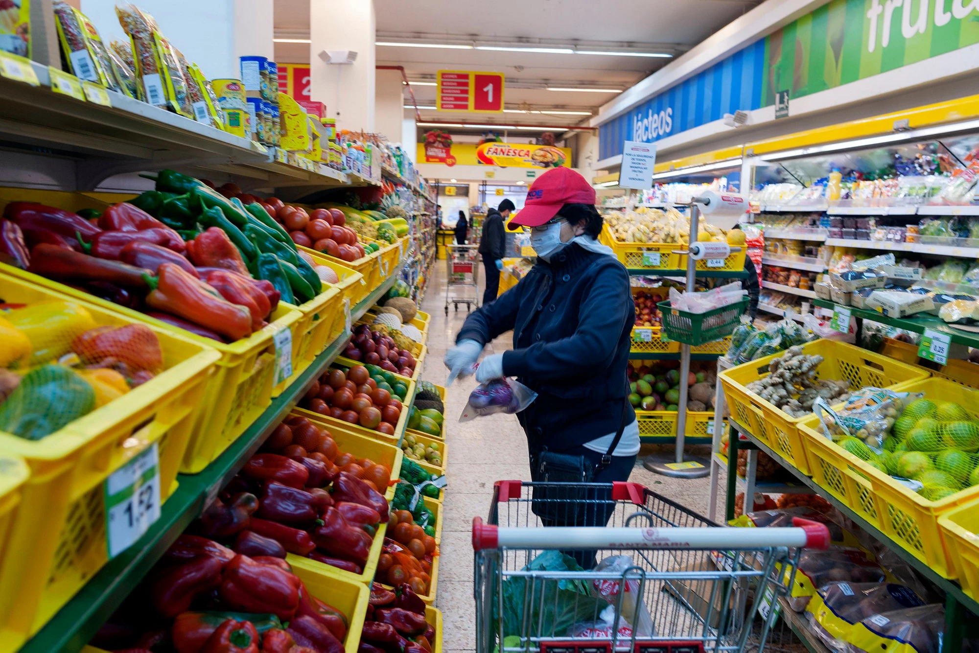 Supermercado en Ecuador. Foto: Paul Salazar/Banco Mundial