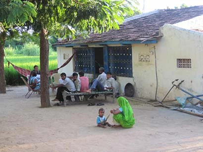 Survey household in Kheda district, Gujarat, India
