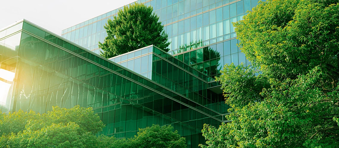 Sustainable green building. | © shutterstock.com