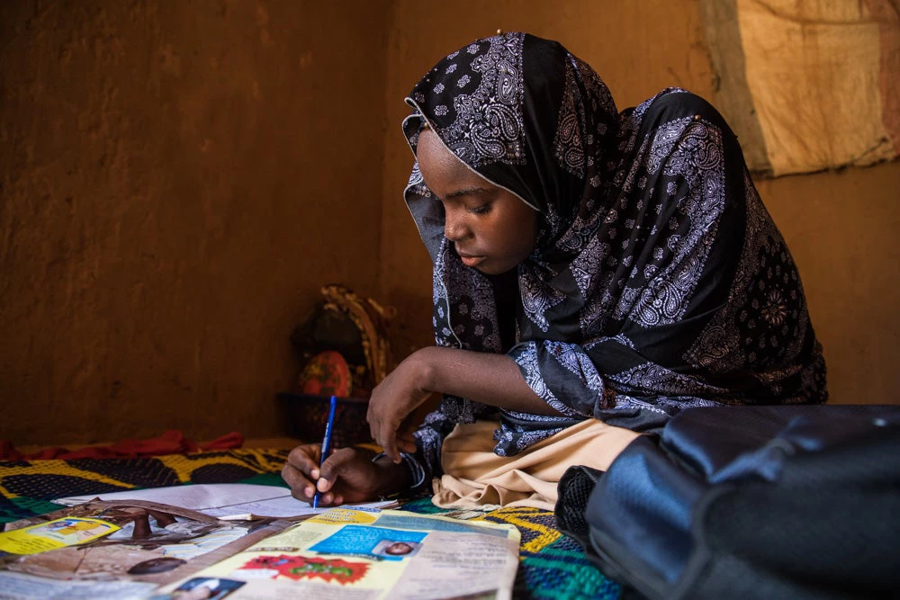 Innayatou Souradji, 15 ans, au Niger. Photo: © Banque mondiale
