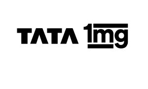 Logo of Tata 1mg company. Link to the Tata 1mg website.