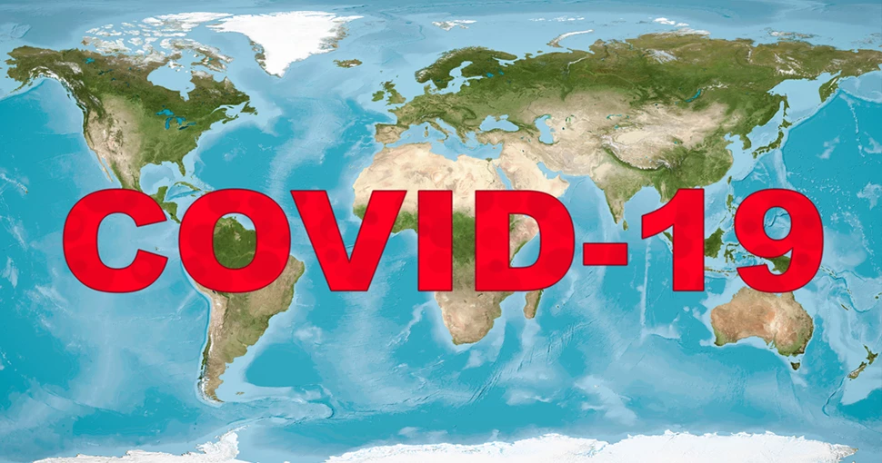 COVID-19 world map