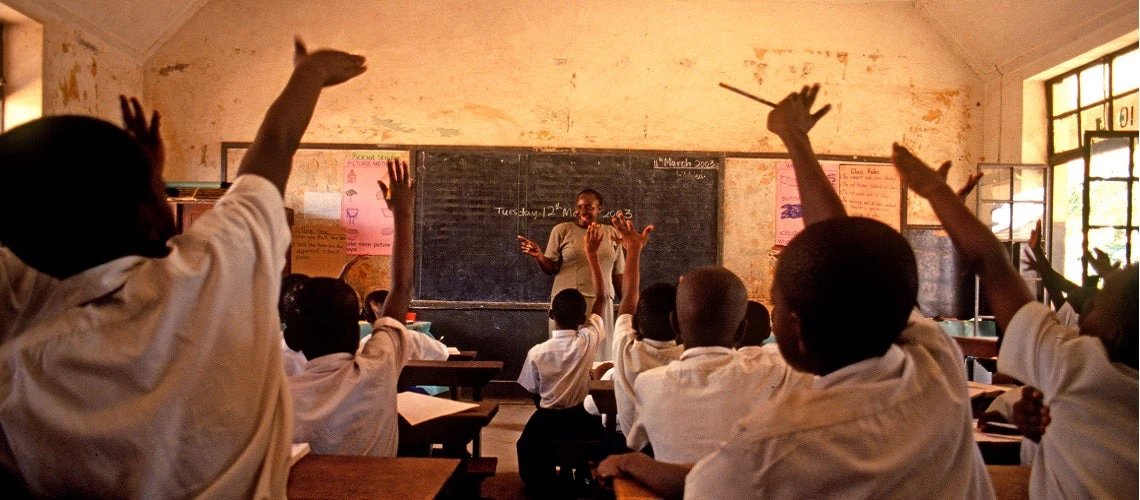 A primary school in Kampala. Uganda. Photo: Arne Hoel / World Bank
