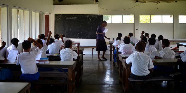 Teacher in Vanuatu.