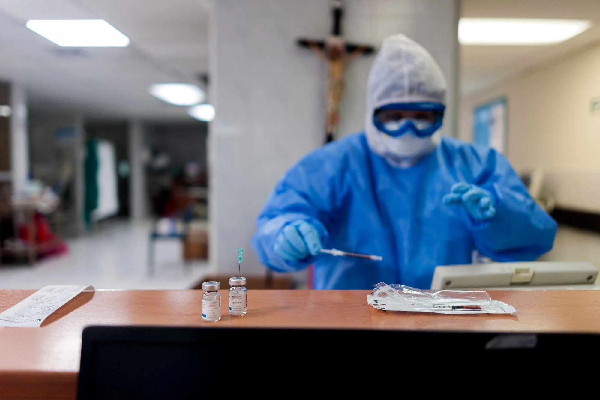 Blood testing in Ecuador