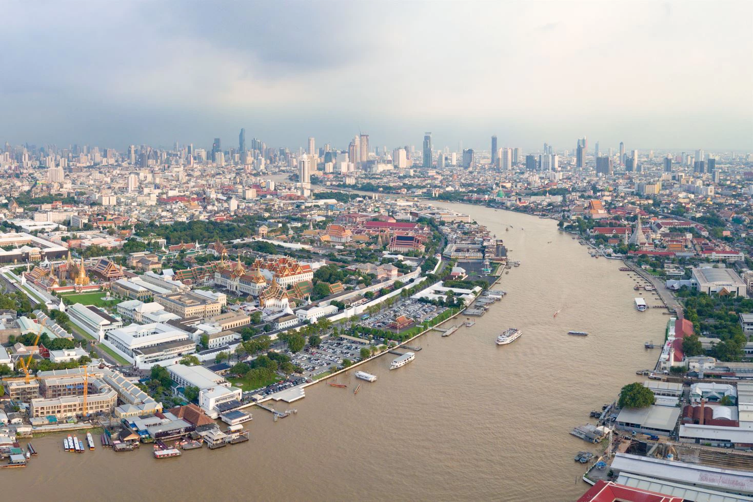 The Chao Phraya River in Bangkok
