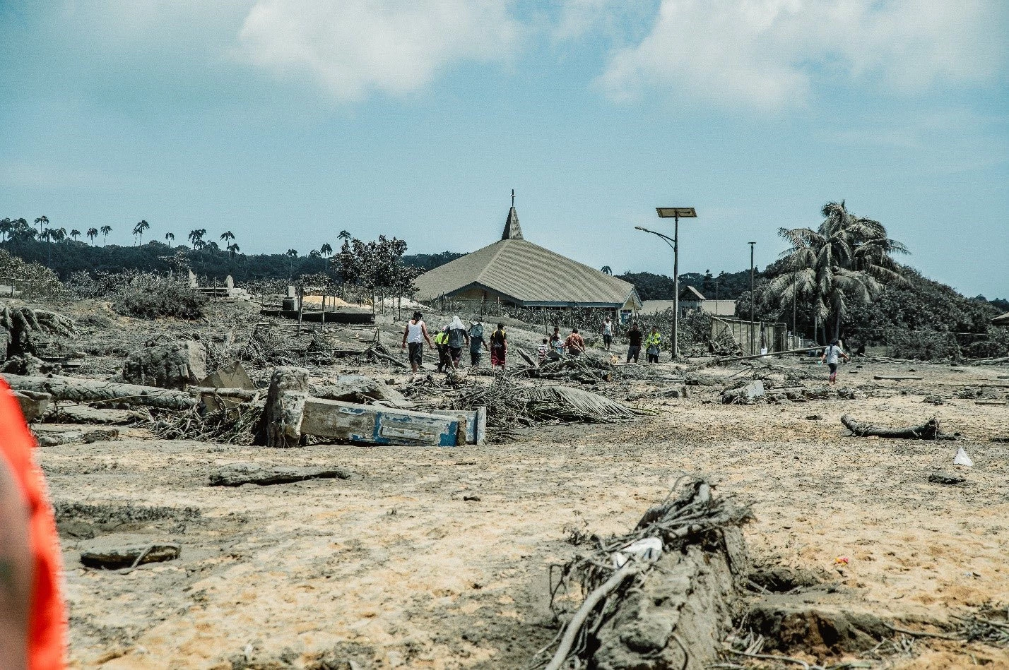 Aftermath of the Tonga?s Hunga Tonga-Hunga Ha?apai volcano