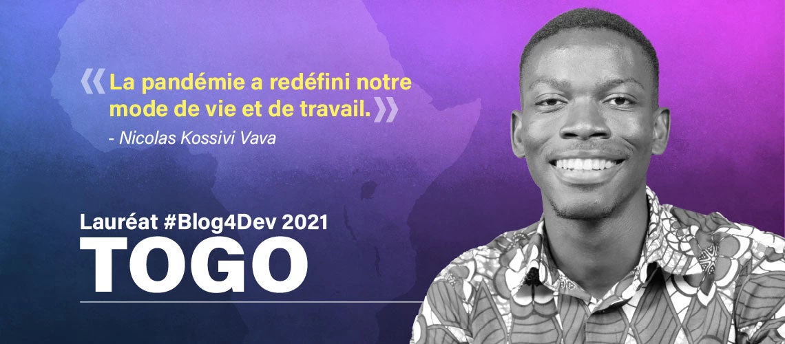 Nicolas Vava est le lauréat du concours Blog4Dev pour le Togo.