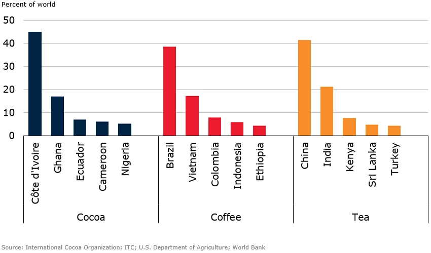 Top beverage producers 