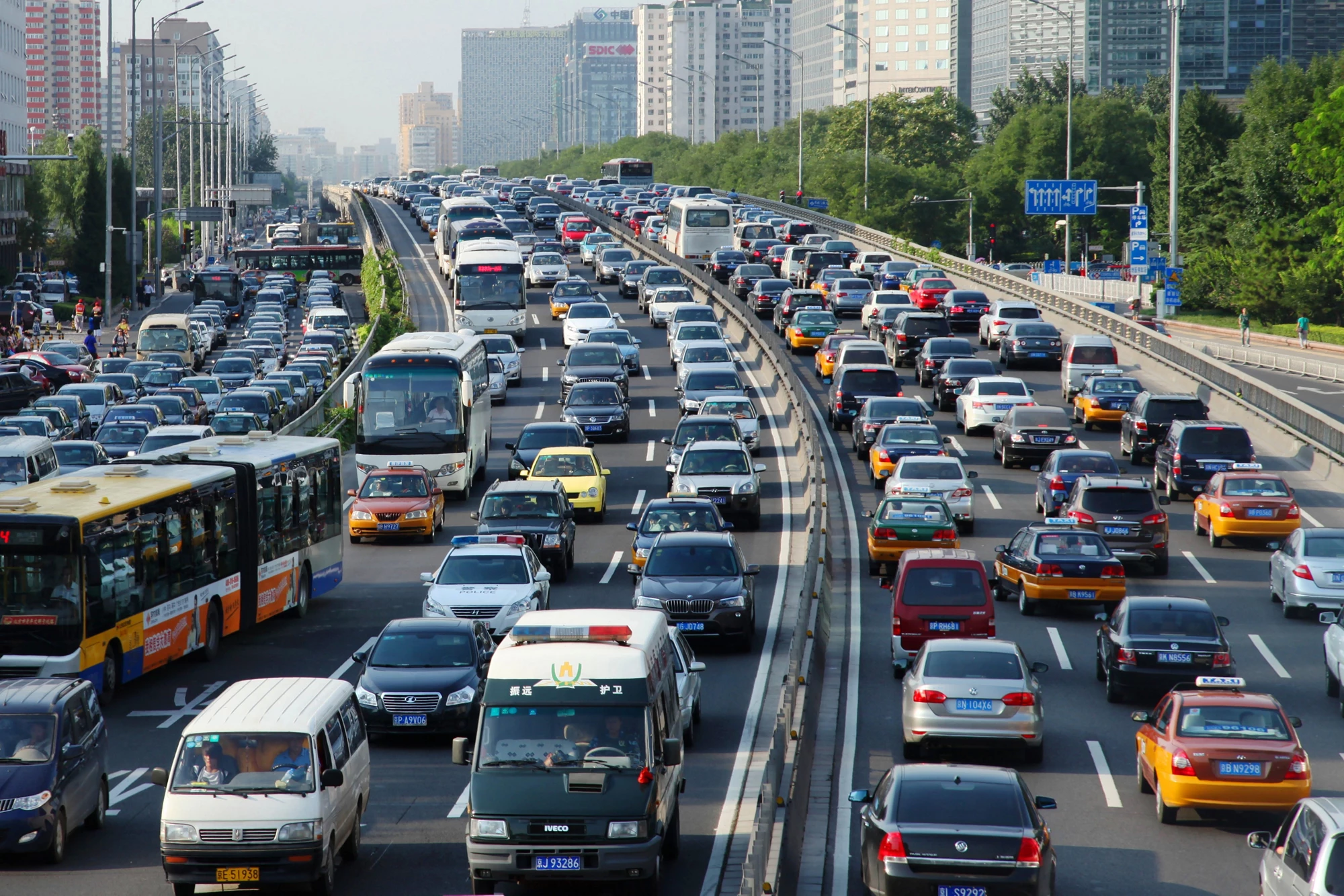 Traffic Jam China - Li Lou - World Bank