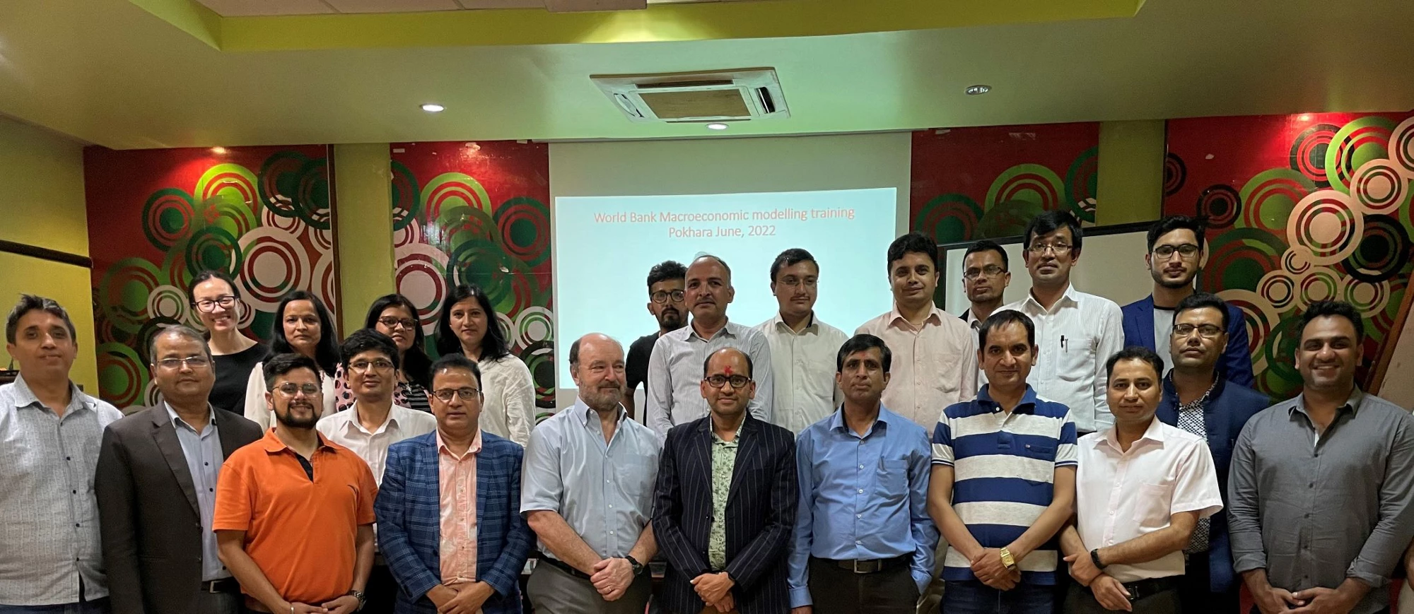 Participants of Macro-Fiscal Model Training 