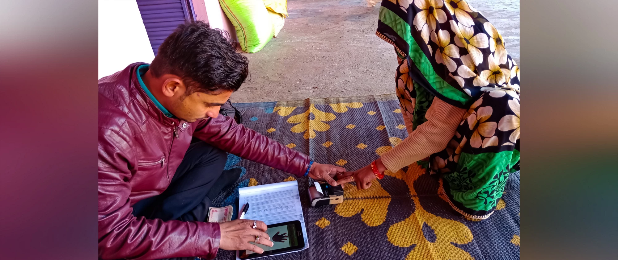 Microfinance bank officer holding a woman hand during loan disbursement procedure | © shutterstock.com