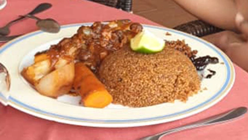 Thiebou Dieune, a traditional rice and fish meal from Senegal. Photo: Ndeye Anna Ba/World Bank