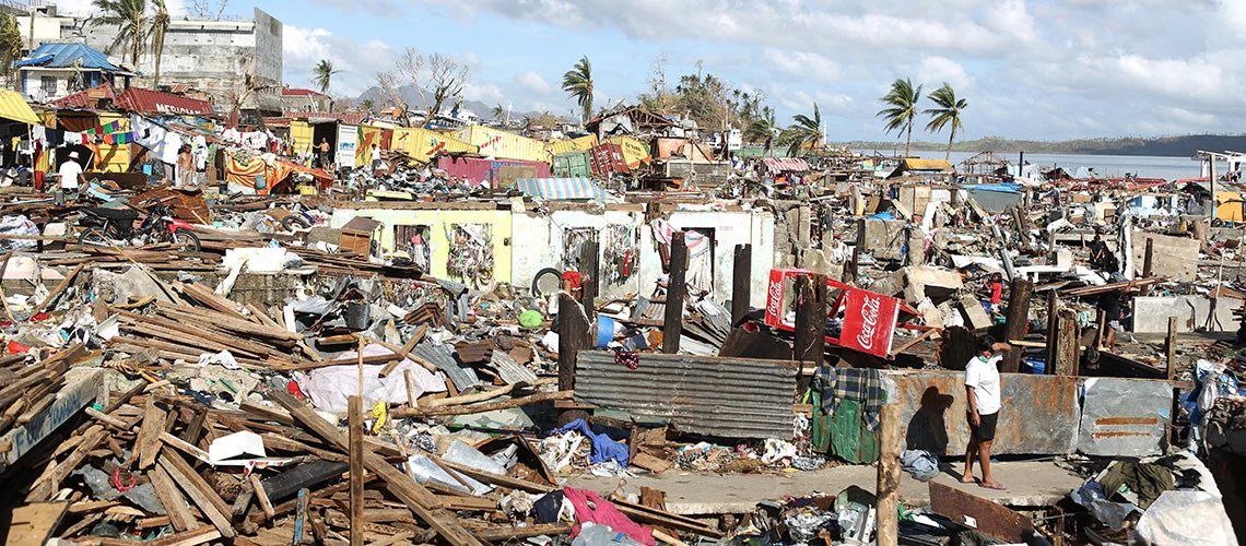 Typhoon Haiyan, known as Super Typhoon Yolanda in the Philippines, was one of the strongest tropical cyclones ever recorded | © shutterstock.com