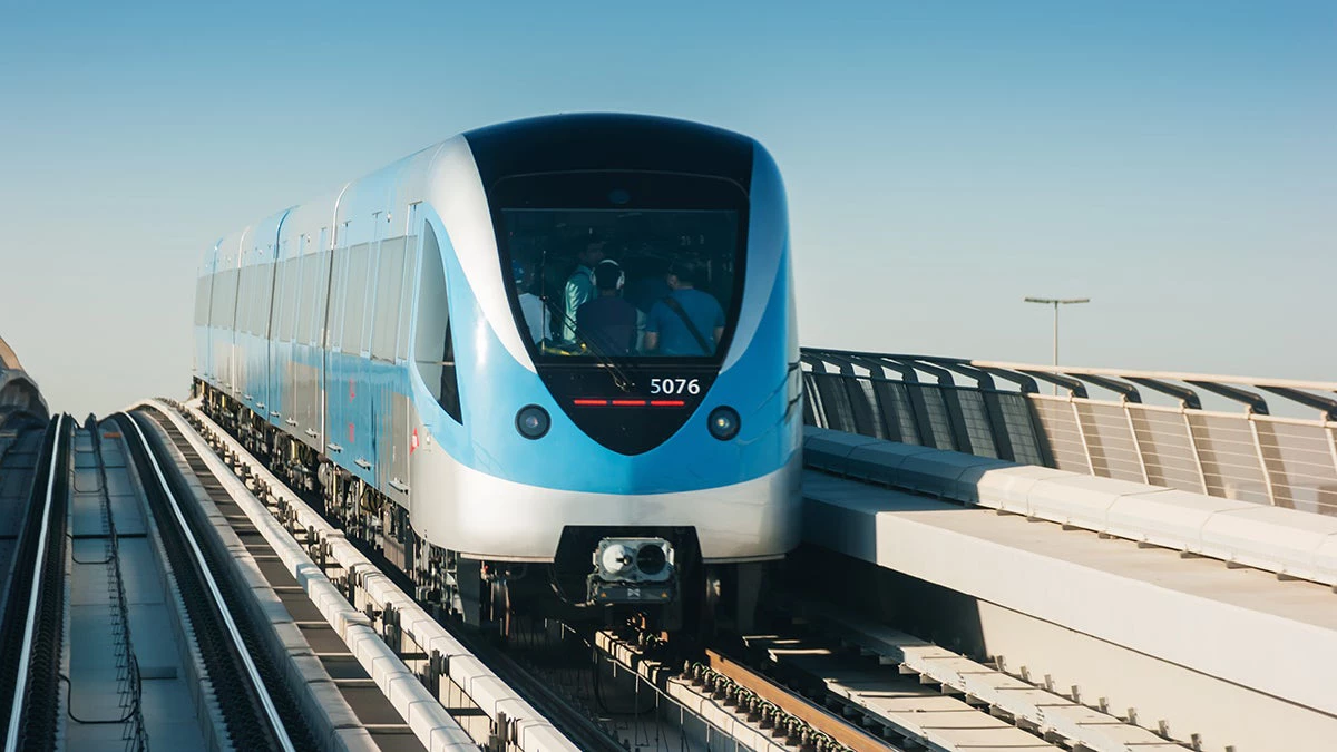 A driverless metro train in Dubai, United Arab Emirates. Photo: Laborant/Shutterstock