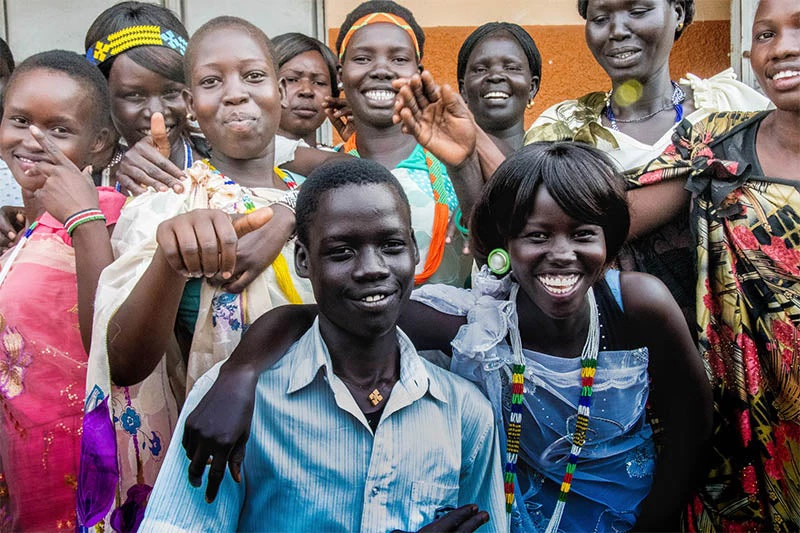 Los refugiados encuentran un nuevo hogar en Uganda