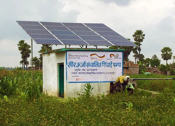 Solar panels in India